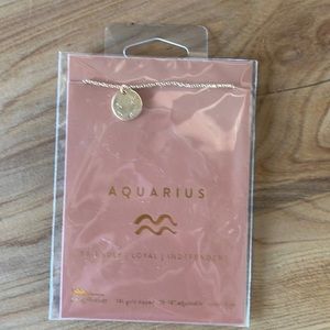 Womens Aquarius Necklace